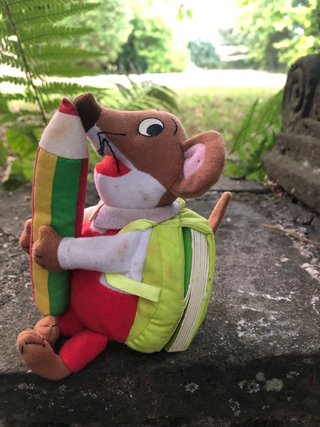 3 Peluche Disney: pimpy , pippo, geronimo stilton