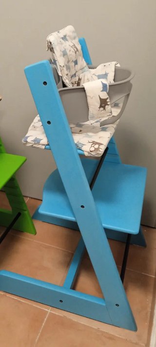 Trona Stokke Tripp Trapp Azul