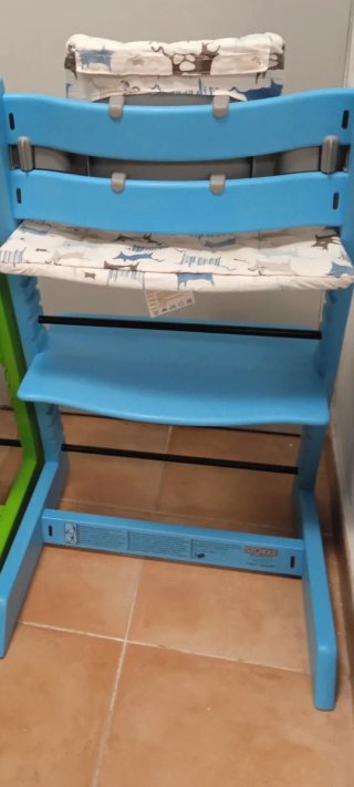 Trona Stokke Tripp Trapp Azul