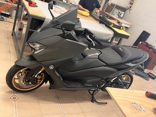 Rivestimento sella Tmax 2017-2019 nero/grigio
