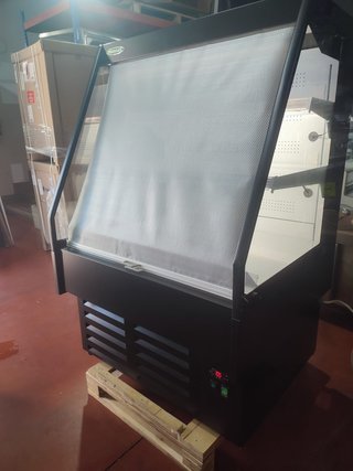 Vitrina refrigerada para lácteos