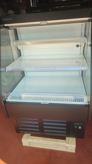 Vitrina refrigerada para lácteos