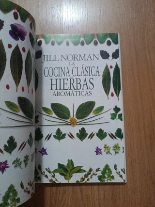 La cocina clásica con hierbas aromaticas