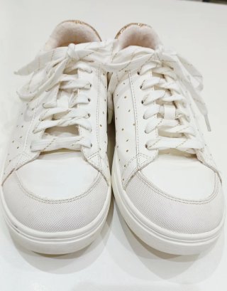Zapatillas deportivas blancas niña talla 37