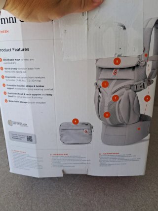 Mochila Ergobaby Omni Classic Gris