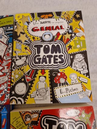 Lote 4 Libros Tom Gates (Español)