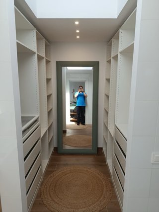 Instalación mampara, muebles de baño, plato de duc