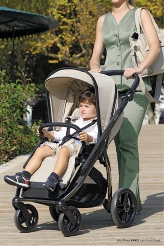 Cochecito Bebe Car Beige 2 piezas