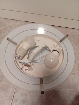 Lámpara de techo moderna