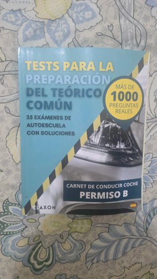 Libro permiso B Temario Resumido prepárate rápi...
