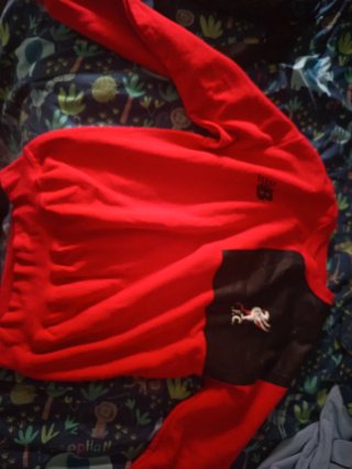 Sudadera Liverpool New Balance Roja