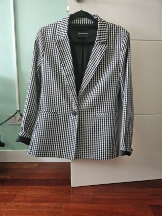 Americana cuadros vichy Stradivarius Talla XL
