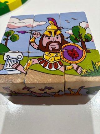 Puzzle madera dioses griegos