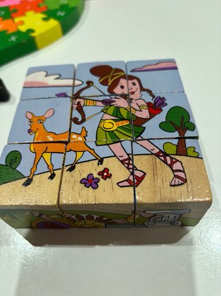 Puzzle madera dioses griegos