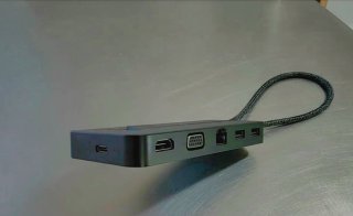 HP USB-C MINI DOCK, Negro