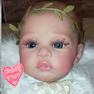 Muñeca reborn bebé silicona