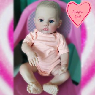 Muñeca reborn bebé silicona