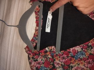 Vestido Naf Naf estampado floral
