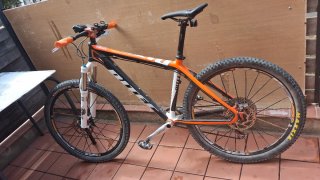 Bicicleta Ditec Carbono Montaña