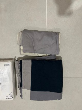 Lote ropa de cama 2 fundas, 1 sábana y protector