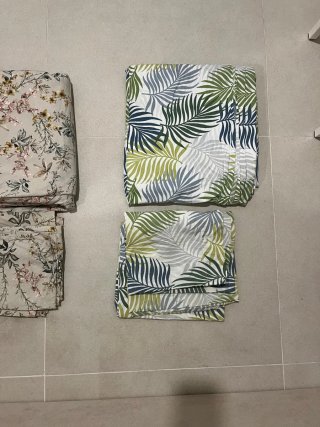 Lote ropa de cama 2 fundas, 1 sábana y protector