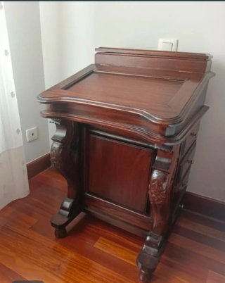 Escritorio antiguo estilo Dabavenportde madera con