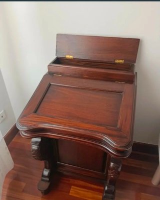 Escritorio antiguo estilo Dabavenportde madera con