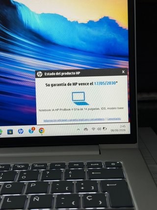 Portátil HP Ryzen 7 250 16GB DDR5 500 SSD GARANTIA