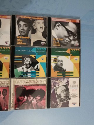 Lote 9 CDs Música Jazz Soul R&B