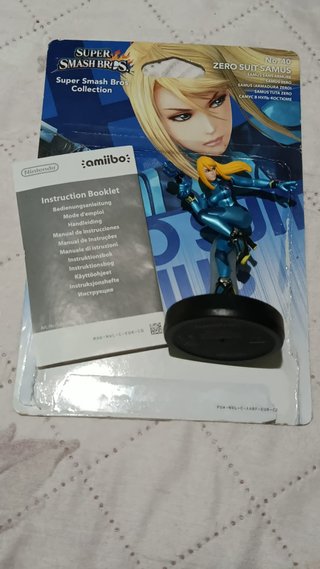 Amiibo Zero Suit Samus Nintendo Super Smash Bros.