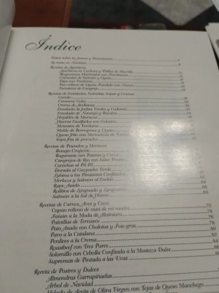 Libro de cocina