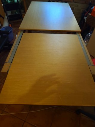 Mesa de comedor extensible madera
