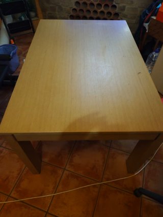 Mesa de comedor extensible madera