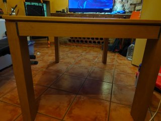 Mesa de comedor extensible madera