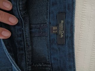 Falda vaquera larga Massimo Dutti