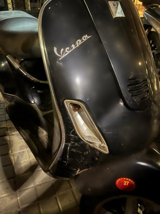 Vespa 50cc Negra