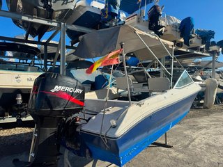 Barco Forester 475 open, motor 50CV mercury 2T