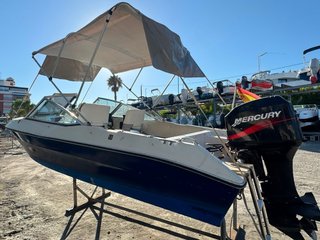 Barco Forester 475 open, motor 50CV mercury 2T