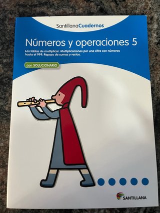 Números y operaciones 5 Santillana