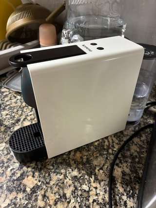 Cafetera Nespresso Krups Blanca