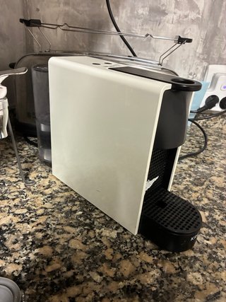 Cafetera Nespresso Krups Blanca