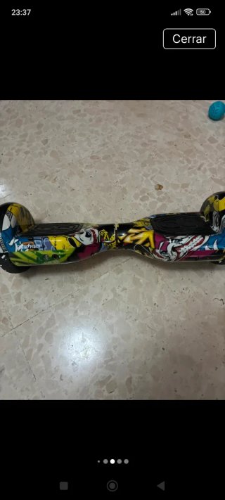 Hoverboard con silla, cargador y caja