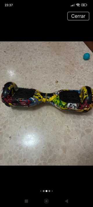 Hoverboard con silla, cargador y caja