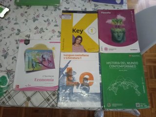 Lote de libros 1° de Bachillerato