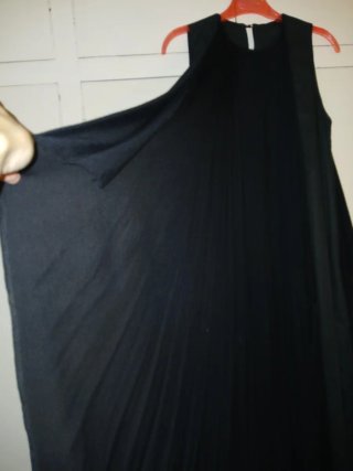 Vestido largo negro