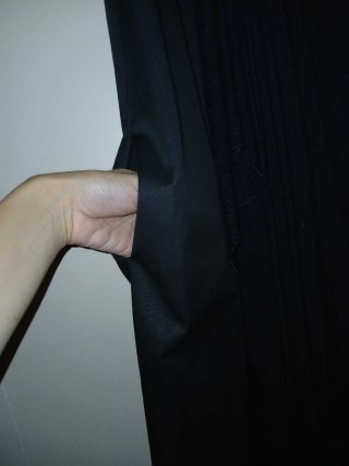 Vestido largo negro