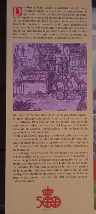 Relatos del Nuevo Mundo.Descubrimiento del Pacífic