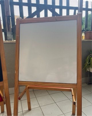 Pizarras Infantiles Doble Cara Madera