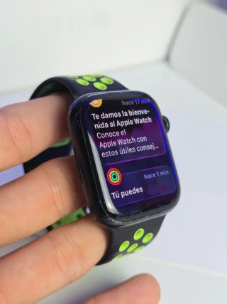 Apple Watch Series 8 Negro/Verde