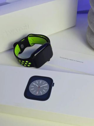 Apple Watch Series 8 Negro/Verde
